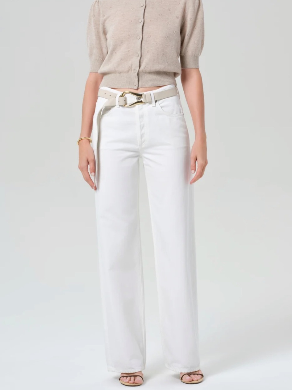 Citizens of Humanity Annina Straight Leg white size 23